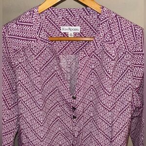 Kim Rogers Tunic Shirt Women’s Medium